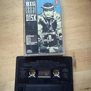 Various – Big Hard Disk Vol 1 Vintage Cassette Tape VG+ C41